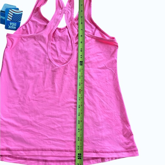 Sofibella Bright Pink Racerback Tank - Picture 9 of 10